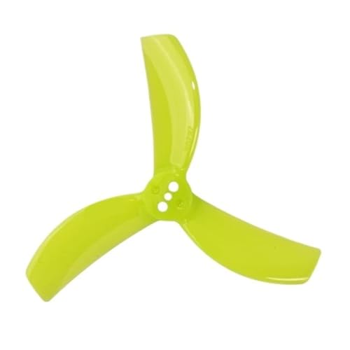 AYrMtH 2 Paar (2L+2R) passend for Gemfan 2820-3/2826-3, geeignet for 200 mm Mehrachsen-Drohnen mit 71 mm Durchmesser(2820-3 Yellow) von AYrMtH