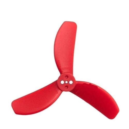 AYrMtH 2 Paar (2L+2R) passend for Gemfan 2820-3/2826-3, geeignet for 200 mm Mehrachsen-Drohnen mit 71 mm Durchmesser(2826-3 Red) von AYrMtH