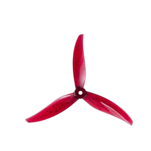 AYrMtH 2 Paare (2cw + 2ccw) passend for Gemfan Proxy 5127.5 5127.5-3 5 Zoll Tri-Blade Freestyle Propeller(White) von AYrMtH