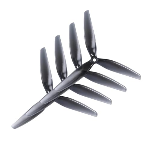 AYrMtH 20 Stück/10 Paare Passend for HQ Prop 7X4X3 7040 7 Zoll 3-Blatt/Tri-Blade Propeller kompatibel mit 2806.5 Motor for FPV Drone Teil(10pairs HQ 7X4X3) von AYrMtH