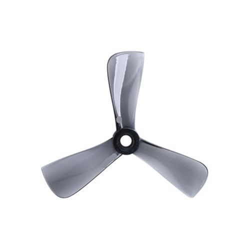 24 stücke/12 Paar Fit for Nazgul Cine 3040 3 Zoll tri-Klinge/3 Klinge Propeller Prop for FPV Racing Drone Teil(Crystal Grey) von AYrMtH