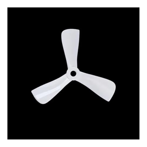 24 stücke/12 Paar Fit for Nazgul Cine 3040 3 Zoll tri-Klinge/3 Klinge Propeller Prop for FPV Racing Drone Teil(White) von AYrMtH