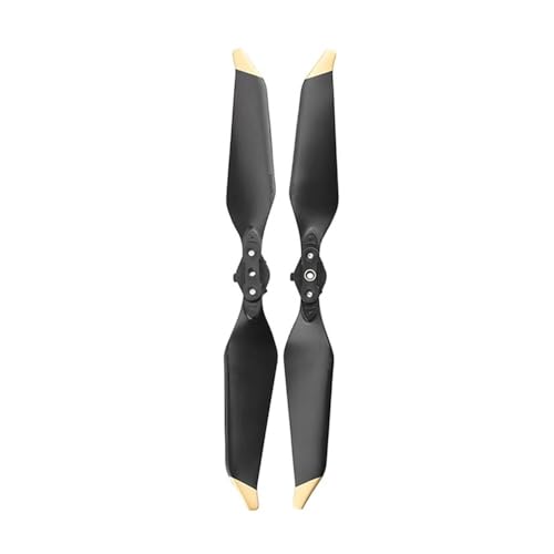 AYrMtH 2Pcs Fit for Mavic Pro Platinum Drone Blade Zubehör Ersatzteile 8331 Geräuscharme Quick-Release-Propeller(Gold) von AYrMtH