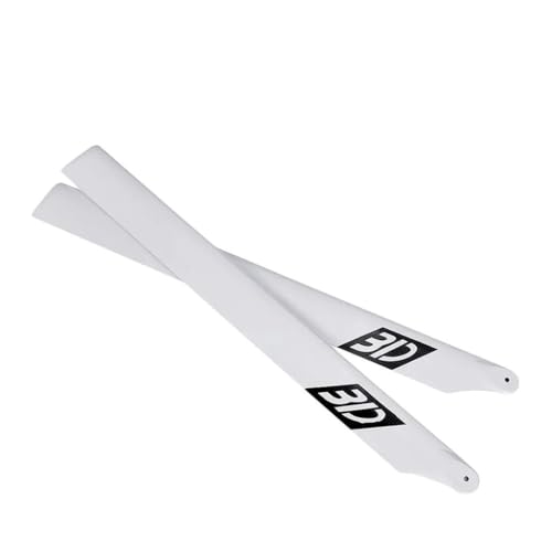 AYrMtH 325 mm/360 mm/430 mm/550 mm/600 mm Hauptpropeller aus Kohlefaser/Glasfaser passend for 450L 480 DIY RC Modell Drohne Hubschrauber Quadcopter(325mm Glass Fiber) von AYrMtH