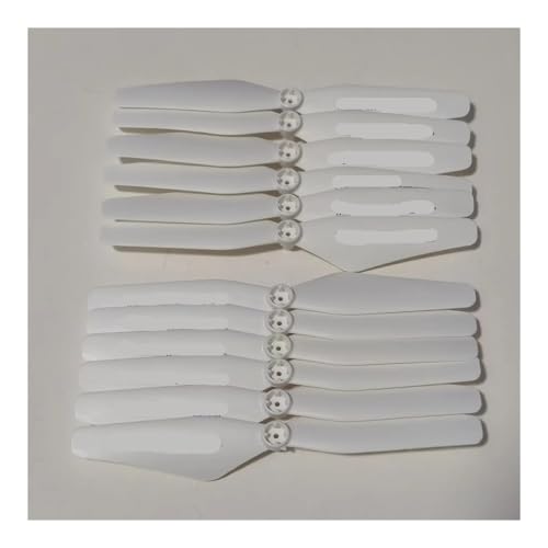 AYrMtH 4/8/12PCS Fit for X5UW-D RC Drone Fan Blatt Ersatzteile CW CCW Propeller AB Blades Blade Zubehör(12PCS) von AYrMtH