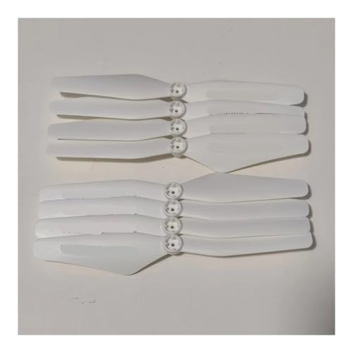 AYrMtH 4/8/12PCS Fit for X5UW-D RC Drone Fan Blatt Ersatzteile CW CCW Propeller AB Blades Blade Zubehör(8PCS) von AYrMtH