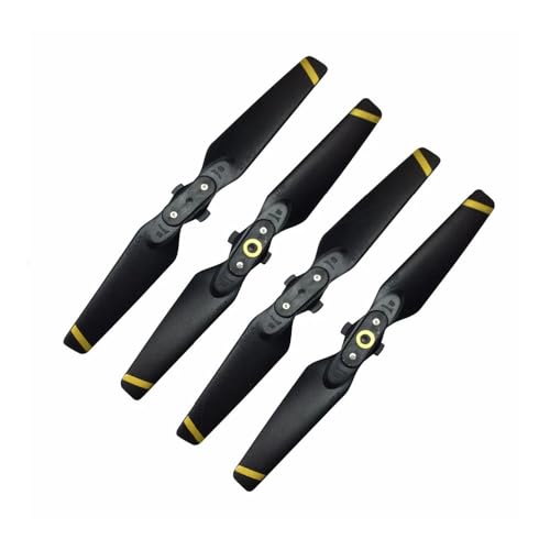 AYrMtH 4 stücke Fit for 4730F Quick Release Klapp Klingen Ersatz Propeller 2-Blatt Requisiten Drone Flügel Zubehör Schraube(Gold) von AYrMtH