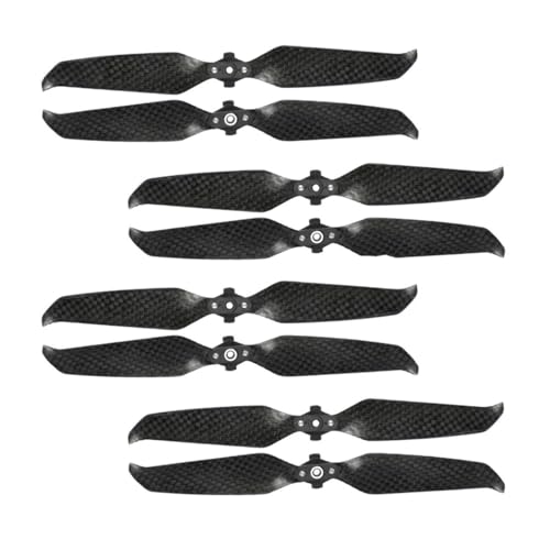AYrMtH 4Pairs Fit for Mavic Air 2 Flugzeug Geräuscharm 2-Blatt Carbon Fiber 7238F Propeller Ersatzteil von AYrMtH
