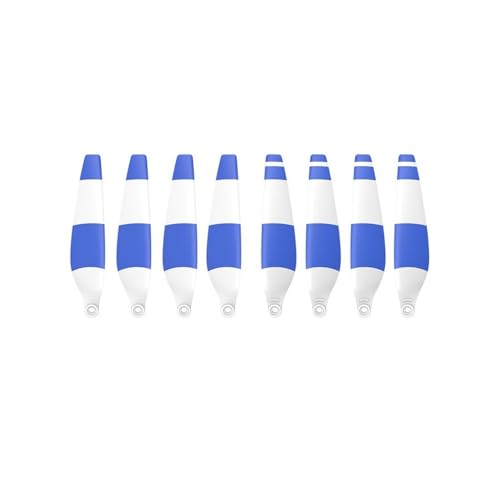 AYrMtH 8/16 STÜCKE Passend for Mini 4 Pro Mini 3 Pro Propellergewichtsstützen Ersatzpropeller-Drohnenblätter, for Drohnenzubehör(8 PCS Blue) von AYrMtH