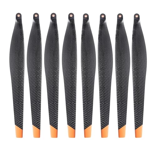 AYrMtH 8/16 Stück Passend for T20P Drohnenzubehör T40 T50 Kohlefaserpropeller R5413 U R5415 L Klappblatt CW CCW Propeller Paddel(T20P 8PCS) von AYrMtH