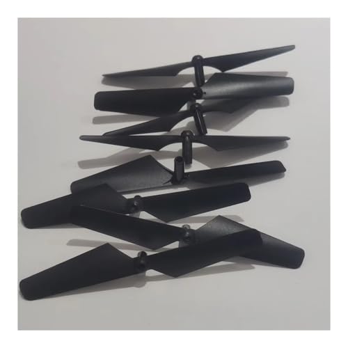 AYrMtH 8 STÜCKE Passend for KY102 Mini RC Drone Vierachsige Quadcopter Blade Zubehör CW CCW Propeller Maple Leaf Fan Flügel Propellerblätter von AYrMtH
