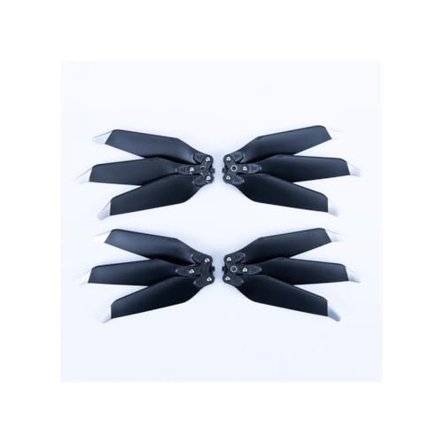 AYrMtH 8 Zoll passend for Mavic Pro Carbon Nylon 8331F 2 Klingen/3 Klingen CW CCW Propeller 8331 Geräuscharme Propeller(2 Pair 3 Blades-S) von AYrMtH