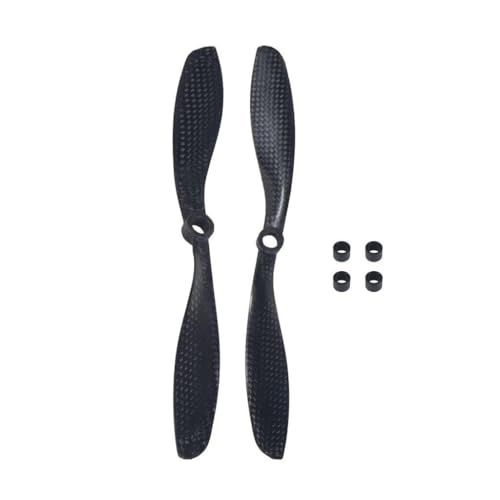 AYrMtH 8x4,5 3K Kohlefaser-Propeller CW CCW 8045 CF-Requisiten, passend for F05305 RC Quadcopter Hexacopter Multirotor, Schwarze Farbteile AYrMtH 8x4,5 3K Kohlefaser-Propeller CW CCW 8045 CF-Requisiten, passend for F05305 RC Quadcopter Hexacopter Multirotor, Schwarze Farbteile von AYrMtH