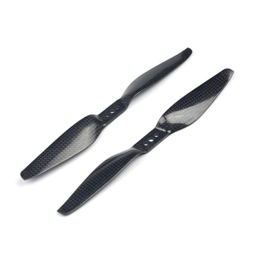 AYrMtH 9055 1055 1155 1255 1355 1455 1555 3K Kohlefaser-Propeller CW CCW CF-Propeller, passend for Multicopter RC Quadcopter Drone(1455) von AYrMtH