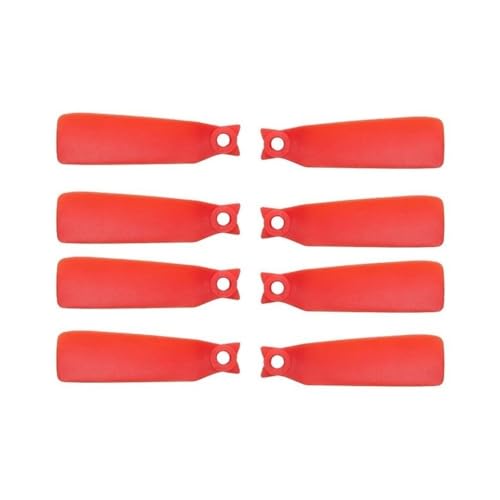 AYrMtH Fit for Flip Props Blade Gewicht Schraube Flügel Ersatz Ersatzteile Drone Zubehör Quick Release Propeller(Red) von AYrMtH