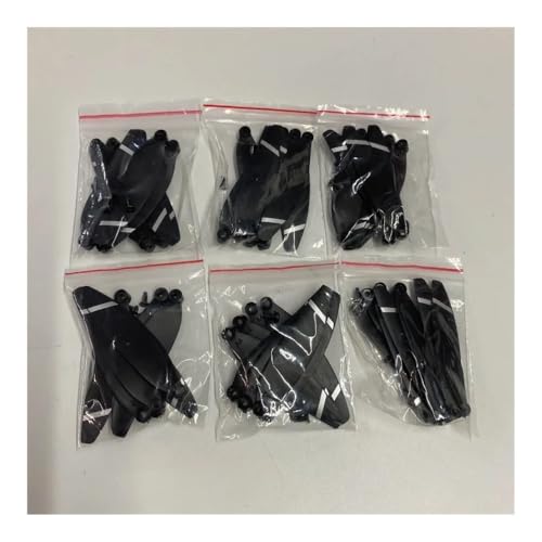 AYrMtH Fit for S136 RC Mini Drone Quadcopter Propeller Zubehör Bürstenlosen Motor S136 64mm Flügel Klingen Teile(48pcs) von AYrMtH