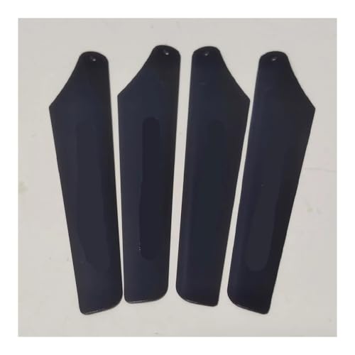 AYrMtH Fit for S39 Hubschrauber RC Flugzeug Klinge Zubehör Ersatz Ersatzteile Rotorblätter(Black) von AYrMtH
