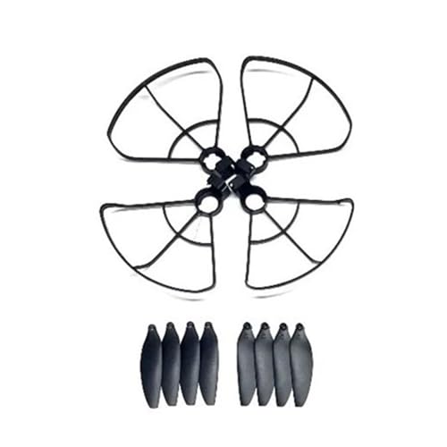 AYrMtH Fit for Z908 MAX Zubehör Fit for Z908MAX RC Drone Blades Ersatzteile Propeller Schutz Wache(1set Guard 8blades) von AYrMtH
