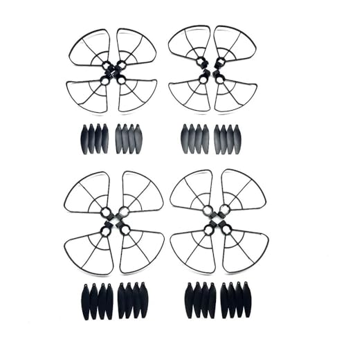 AYrMtH Fit for Z908 MAX Zubehör Fit for Z908MAX RC Drone Blades Ersatzteile Propeller Schutz Wache(4set Guard 32blades) von AYrMtH