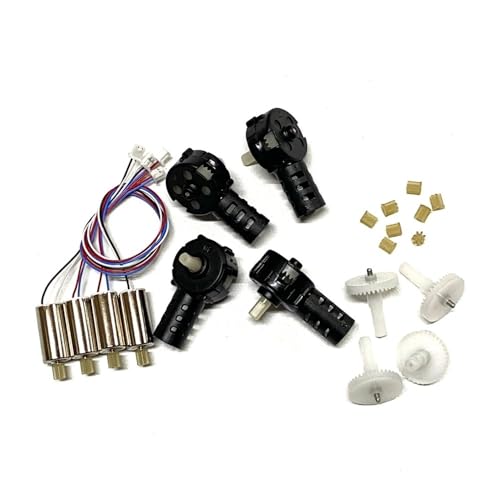 AYrMtH Fit for Z908 Pro RC Drone Propeller Quadcopter Getriebe Basis Kit Motoren Motor Zubehör(Burgundy) von AYrMtH