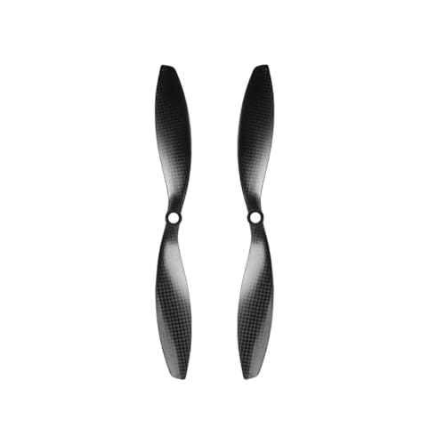 AYrMtH Passend for 1047 Kohlefaser-Propeller for Flugzeuge, Propeller 10 Zoll, Drohnenblätter, Zubehör(2pcs) von AYrMtH