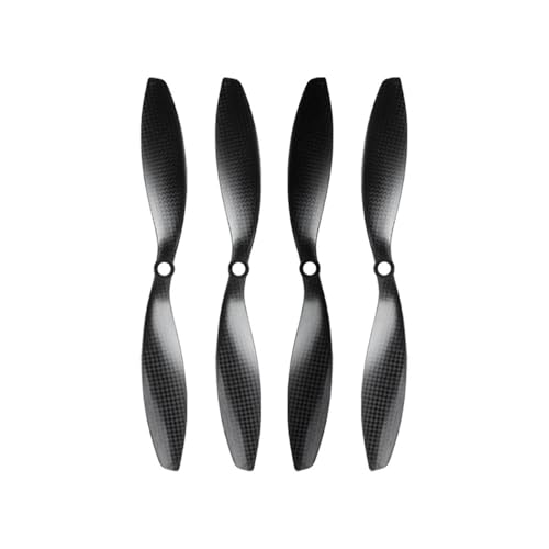 AYrMtH Passend for 1047 Kohlefaser-Propeller for Flugzeuge, Propeller 10 Zoll, Drohnenblätter, Zubehör(4pcs) von AYrMtH