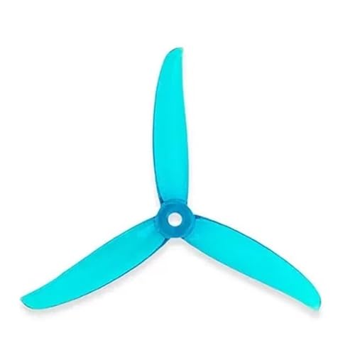 AYrMtH Passend for 5136 5,1X3,6X3 3-Blatt-PC-Propeller for FPV Freestyle 5-Zoll-Drohnen DIY-Teile(6Pairs Blue) von AYrMtH