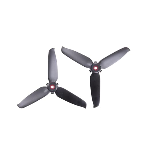 AYrMtH Passend for 5328 3-Blatt-Propeller, Öffnung 4 mm, geeignet for FPV-Motorzubehör, Drohnenblätter(2 Pairs Black) von AYrMtH