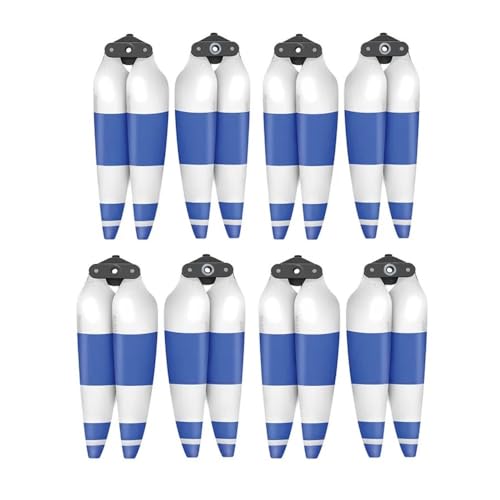 AYrMtH Passend for AIR 3 Drone 8747 Schnellverschluss-Klappklingenteile Zubehör 8 Stück 8747F geräuscharmer Propeller(Blue) von AYrMtH