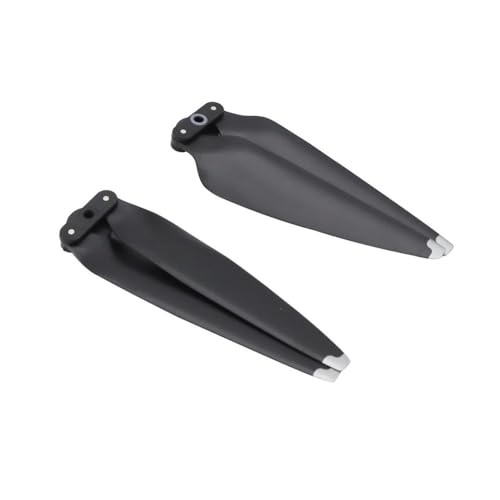 AYrMtH Passend for AIR 3 Drone 8747F Propeller Bunte Paddelblätter Geräuschreduzierungsflügel Schnellverschluss Ersetzen von Ersatzteilen Zubehör(2 Pc Silver Edge) von AYrMtH