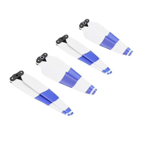 AYrMtH Passend for AIR 3 Drone 8747F Propeller Bunte Paddelblätter Geräuschreduzierungsflügel Schnellverschluss Ersetzen von Ersatzteilen Zubehör(4 Pc Blue Stripe) von AYrMtH
