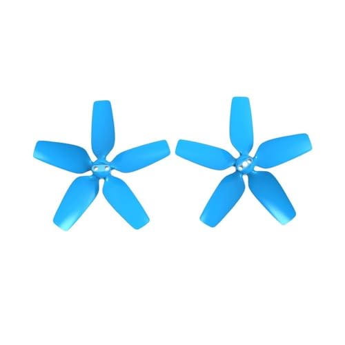 AYrMtH Passend for Avata Blade, bunt, klein, leicht, Flügel, Propeller, Ersatzteilzubehör, bunt, Paddelpropeller(1 Pair Blue) von AYrMtH
