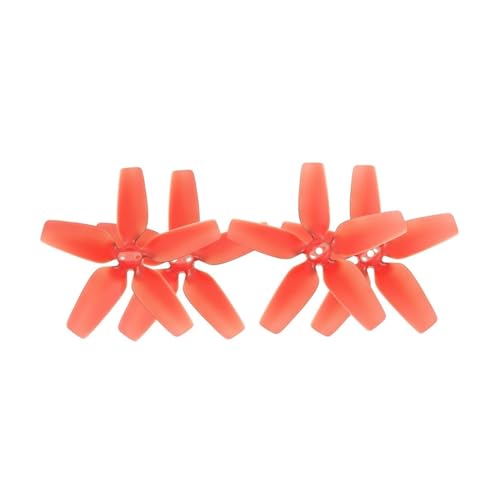 AYrMtH Passend for Avata Blade, bunt, klein, leicht, Flügel, Propeller, Ersatzteilzubehör, bunt, Paddelpropeller(2 Pair red) von AYrMtH