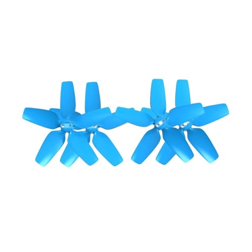 AYrMtH Passend for Avata Blade, bunt, klein, leicht, Flügel, Propeller, Ersatzteilzubehör, bunt, Paddelpropeller(2 Pairs Blue) von AYrMtH