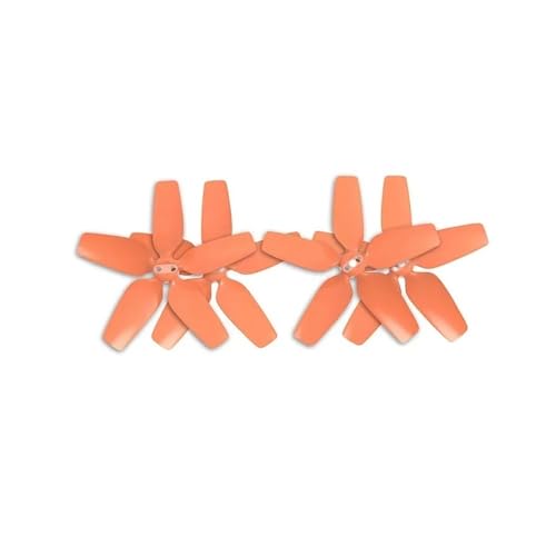 AYrMtH Passend for Avata Drone Weight Wing Fans Ersatz Ersatzteile Blade Props Propeller Quadcopters Zubehör 2925S Propeller(4 pcs Orange) von AYrMtH