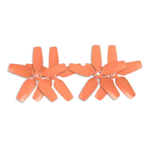 AYrMtH Passend for Avata Propeller, bunt, klein, geräuscharm, Flügel 2925s, Propeller, Drohnenzubehör, Drohnen-Propellerblätter(Orange) von AYrMtH