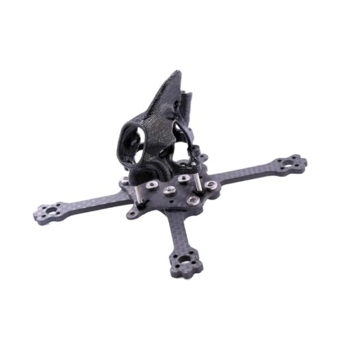 AYrMtH Passend for Crux3 915, for 5,8 G 2,3 Zoll/2,5 Zoll Rahmensatz, 100 mm/105 mm Radstand, Kohlefaser-RC-Quadcopter-Rahmen(2.5inch Yellow) von AYrMtH