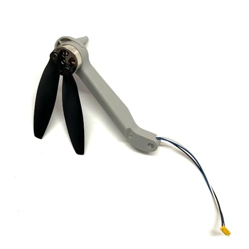 AYrMtH Passend for E88EVO Brushless Rc Drone Zubehör E88 EVO Quadcopter Teile Blades Guard Motor Propeller Arm Zubehör(Gray Front B) von AYrMtH