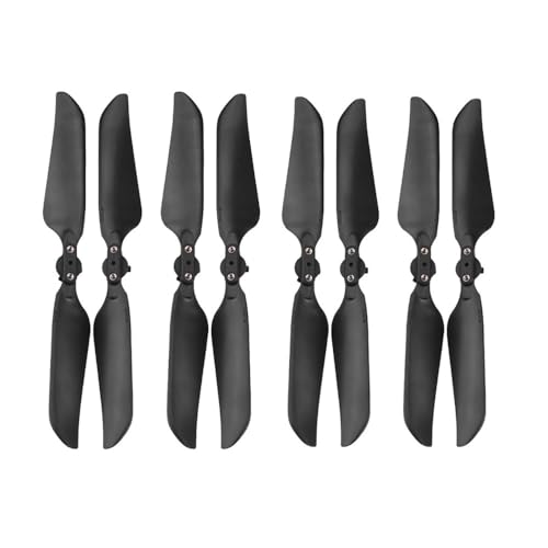 AYrMtH Passend for EVO II/EVO II Pro Drone Blade Geräuscharme Flügellüfter for Drohnenzubehör Faltbarer Propeller(4 Pairs) von AYrMtH