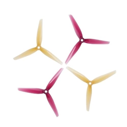 AYrMtH Passend for Ethix P3 3-Blatt-PC-Propeller 5130 5.1X3X3 for RC FPV Racing Freestyle 5-Zoll-Drohne(2 Pairs) von AYrMtH