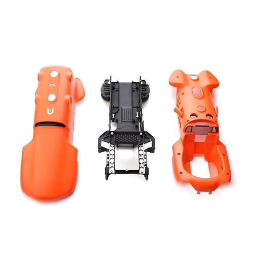 AYrMtH Passend for Evo 2 640t v3 Ersatz-Karosserieteile, mittlerer Rahmen, obere Abdeckung, untere Schale(3IN1 Shell) von AYrMtH