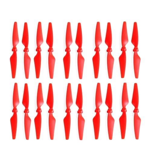 AYrMtH Passend for F22 4K PRO Drone Blades Ersatzteile F22S RC Drone Propeller Zubehör(20pcs red Color) von AYrMtH