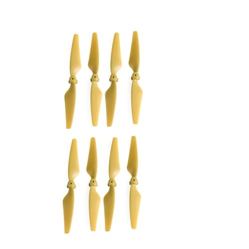 AYrMtH Passend for F22 4K PRO Drone Blades Ersatzteile F22S RC Drone Propeller Zubehör(8pcs Gold Color) von AYrMtH