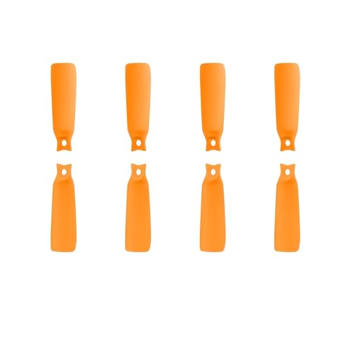 AYrMtH Passend for FLIP Blade Ersatzteil 8 Stück Propeller Bequeme Installation Bunte Ersatzpropeller(Orange) von AYrMtH