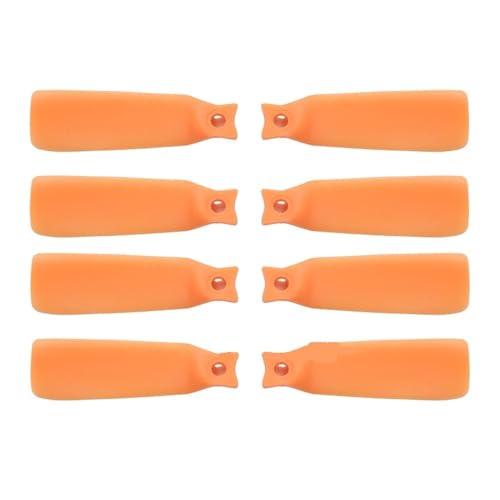 AYrMtH Passend for FLIP Drone Propeller Lärm Propeller Blade Wing Ersatz Drone Zubehör Quick Release Propeller(Orange) von AYrMtH