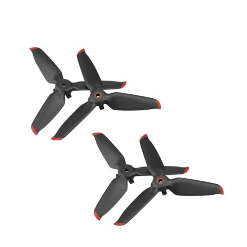AYrMtH Passend for FPV Combo Props Paddle Blade Ersatz Flügellüfter Ersatzteil Drone Zubehör Quick Release 5328S Propeller(Red 2 Pairs) von AYrMtH