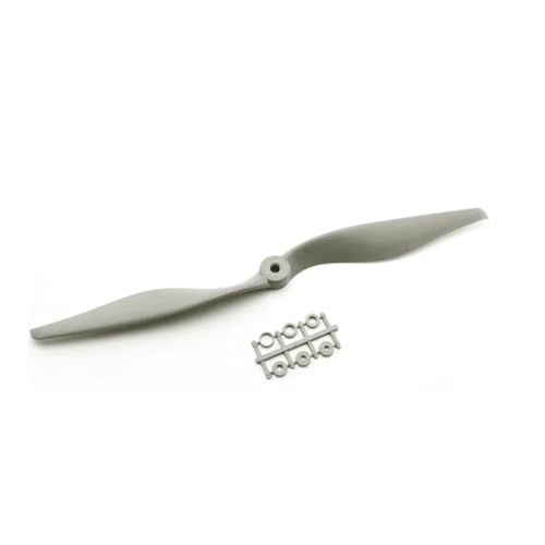 AYrMtH Passend for FPV-Drohnen mit festem Flügel, 6 x 4, 7 x 5, 8 x 6, 9 x 6, 10 x 7, 12 x 6, Verschiedene Größen passender Kreiszubehörteile, elektrischer Nylonpropeller(12x8 2PCS) von AYrMtH
