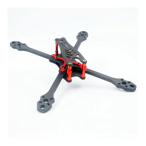 AYrMtH Passend for FPV-Kohlefaser, 5/6/7 Zoll Rahmen, 215 mm, 245 mm, 275 mm Radstand, 6 mm Armdicke, for DIY RC FPV Racing Drone von AYrMtH