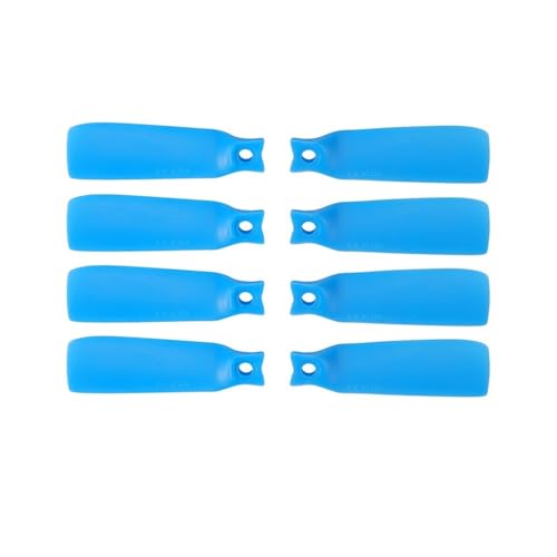 AYrMtH Passend for Flip 4022F, Bunte Propeller, geräuscharme Paddelblätter, Flügel, Lüfter, Ersatzteile, Drohne, leichtes Zubehör(1set Blue) von AYrMtH