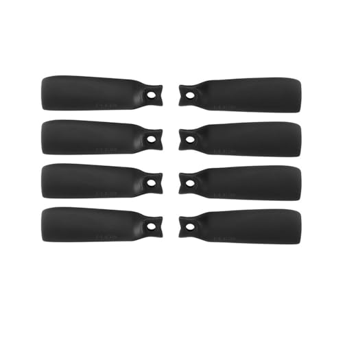 AYrMtH Passend for Flip Drone 4022F, farbenfroher Propeller, leichte, geräuschreduzierende Propellerblätter, Flügel, Ersatzteilzubehör(Black Set) von AYrMtH